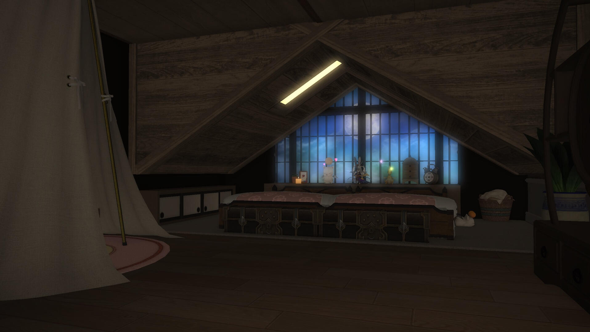 Attic bedroom